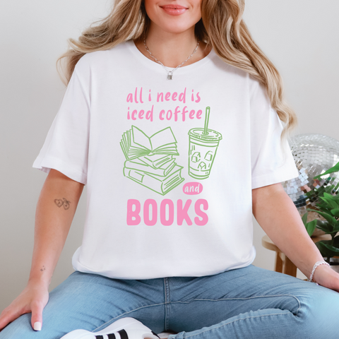 Iced Coffee and Books