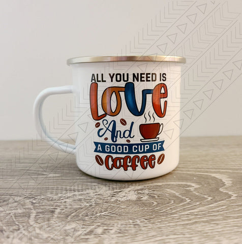 Love & Cup Of Coffee Mug